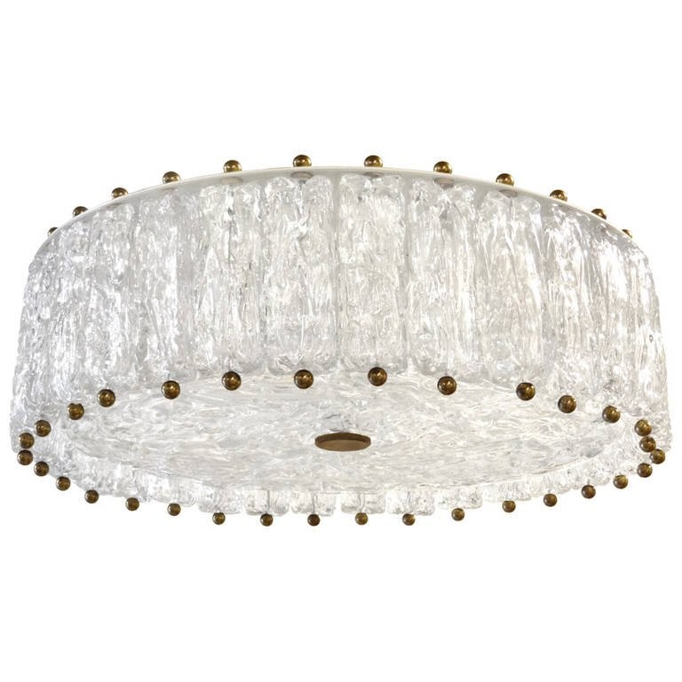 Textured Glass Fixture by Venini