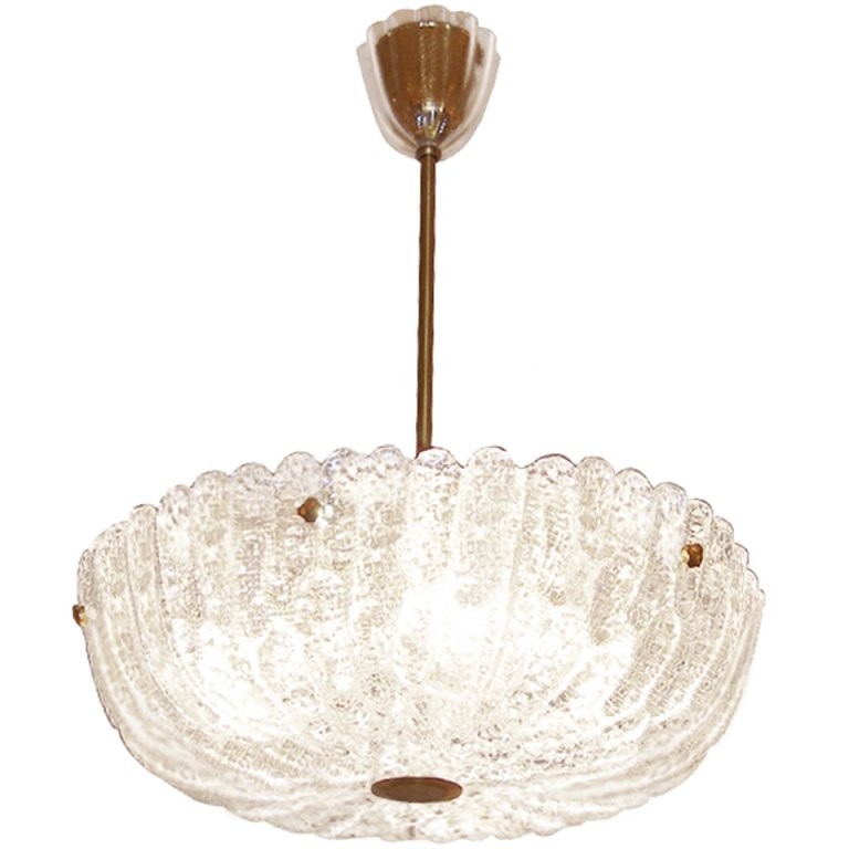 Carl Fagerlund for Orrefors Crystal Chandelier / 3 Available