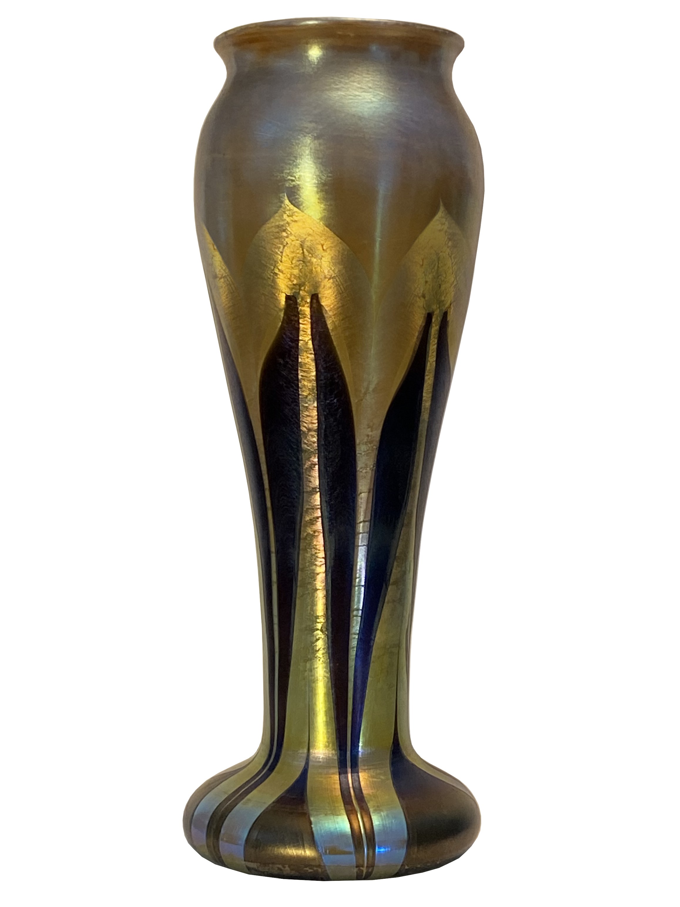 Louis Comfort Tiffany Iridescent Glass Vase