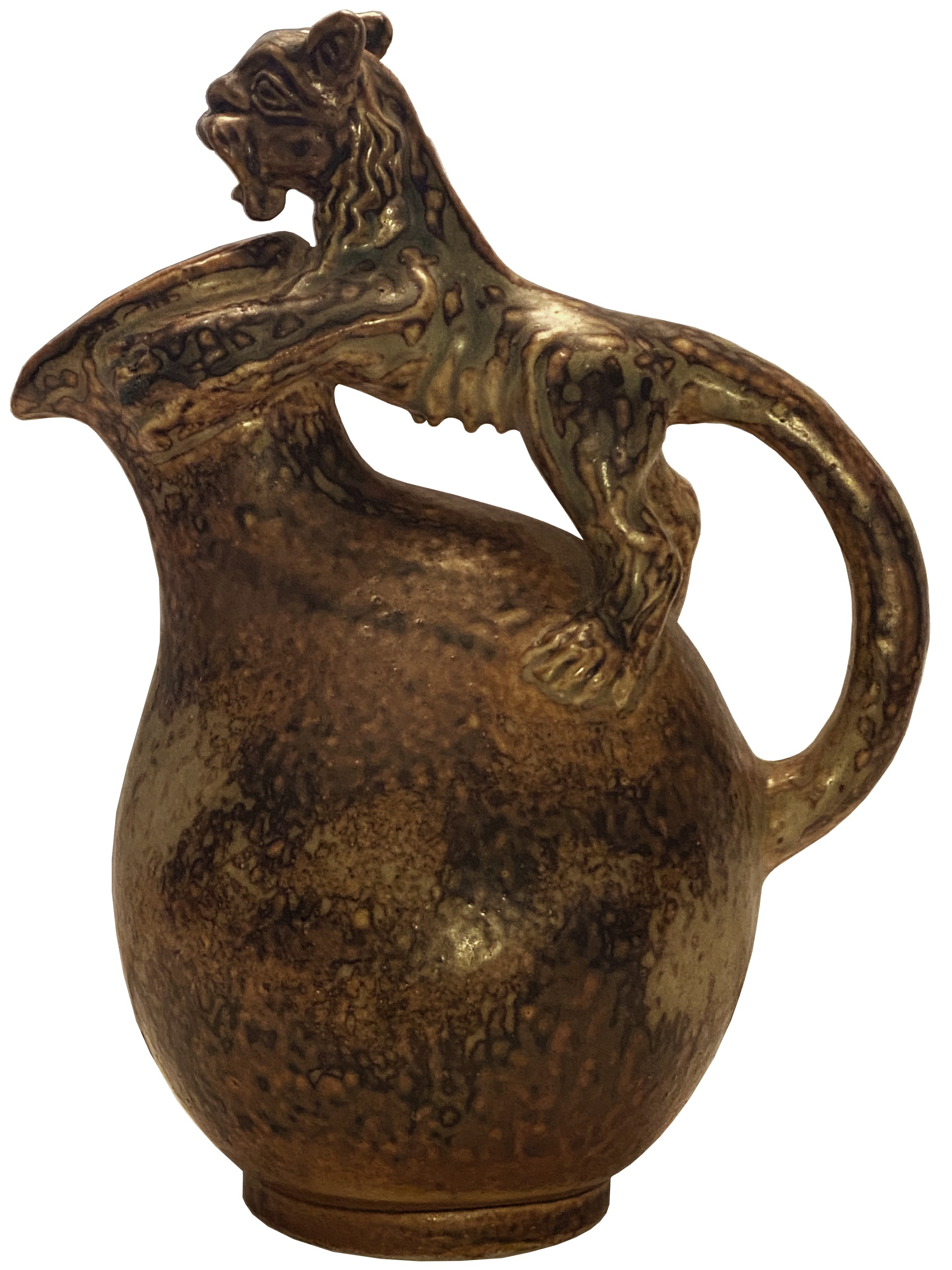 Bode Willumsen Stoneware Pitcher for Royal Copenhagen C.1930's Denmark 