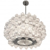 Carl Fagerlund for Orrefors Glass Chandelier