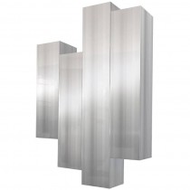 Polished Aluminum Wall Sculpture by Cy Mann