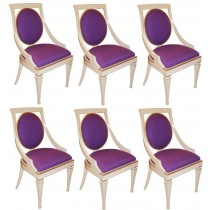 Set of 6 John Widdicomb Dining Chairs