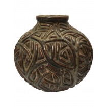 Signed Axel Salto Stoneware Vase 