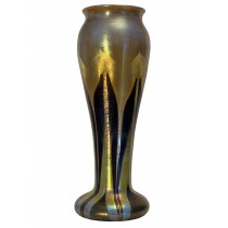 Louis Comfort Tiffany Iridescent Glass Vase