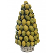 1960's Italian Ceramic Lemon Tree