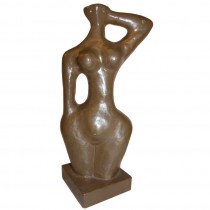 Abstract Female Nude Sculpture by Andre Rhedey