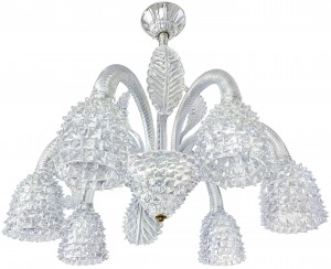 Ercole Barovier1940's Italian Glass Chandelier