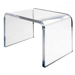 The Extrados Lucite Desk / Table by Craig Van Den Brulle